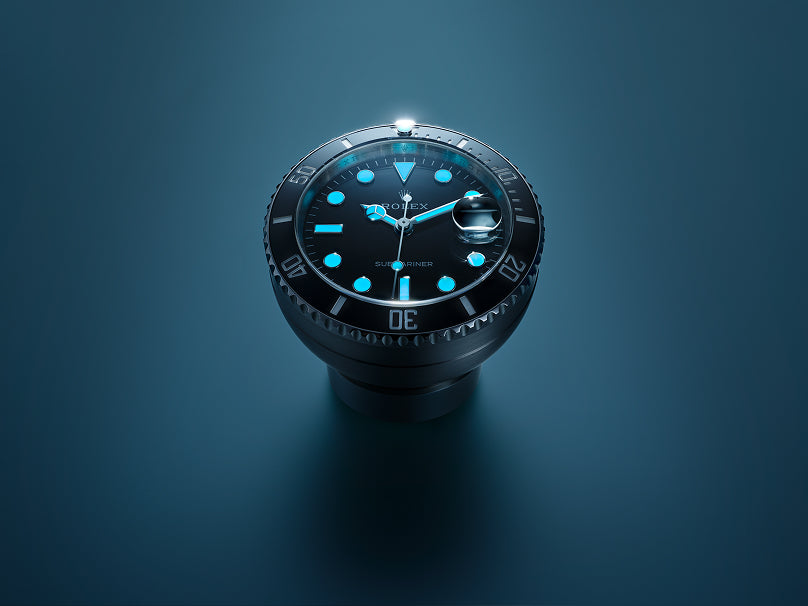 Reloj de calendario Rolex inspirado en el Submariner