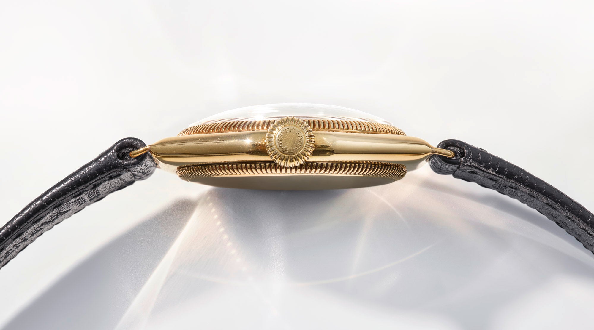 Detalle de un reloj Rolex Oyster
