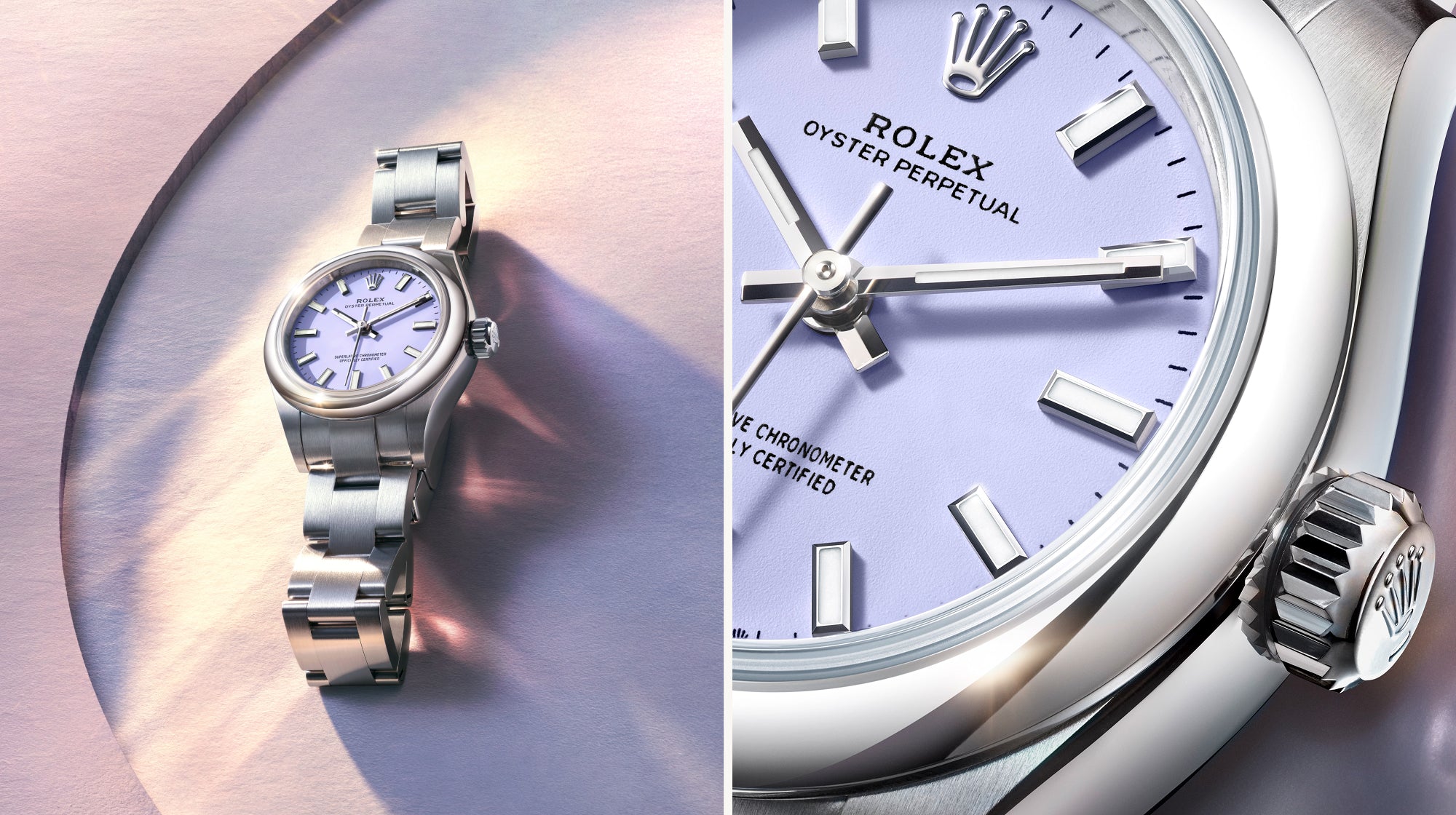 Rolex Oyster Perpetual detail