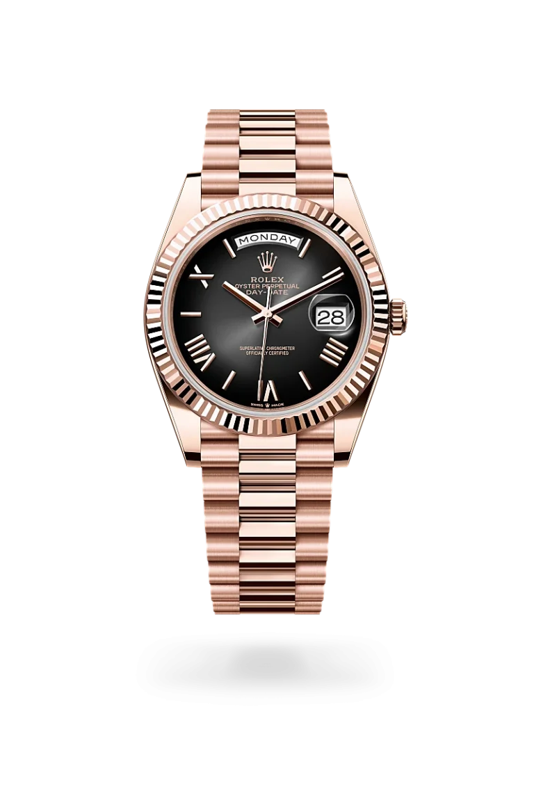 rolex Day-Date 40 en oro Everose, M228235-0055 Casa Barros