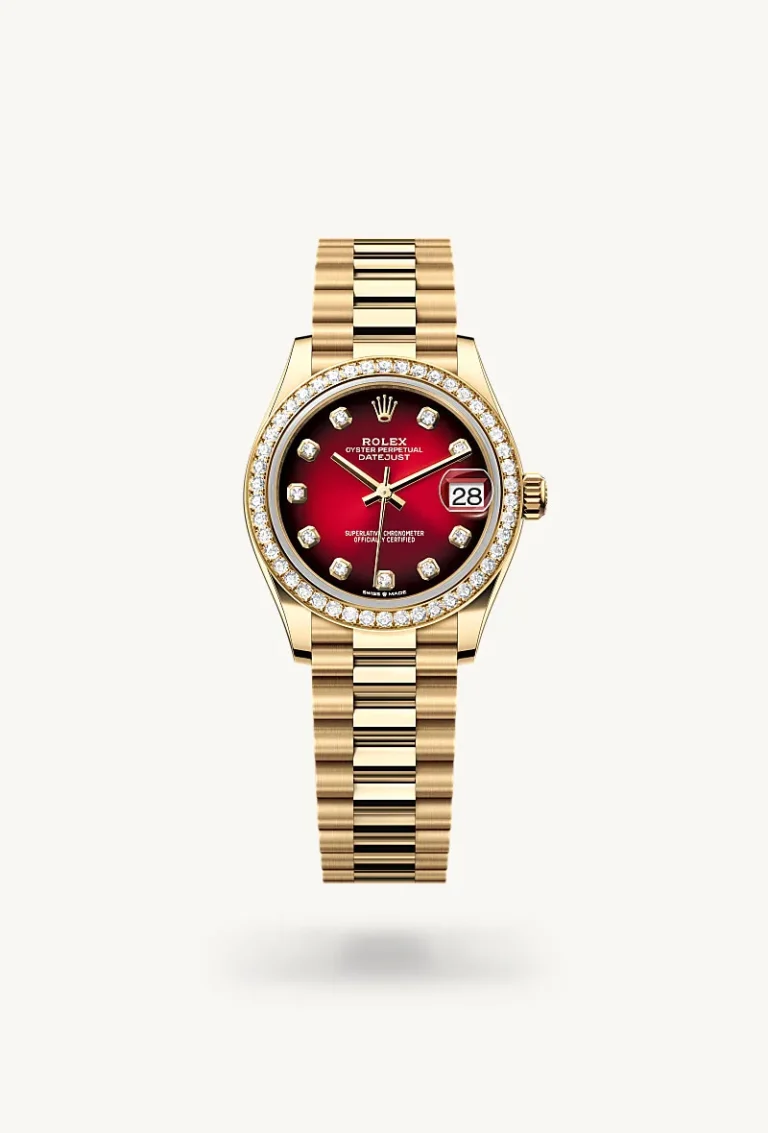 rolex Datejust 31 en oro amarillo y diamantes, M278288RBR-0041 Casa Barros